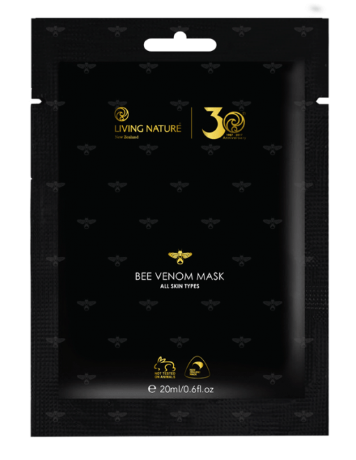Bee Venom Mask của Living Nature là một phần mở rộng cho dòng sản phẩm cân bằng độ pH