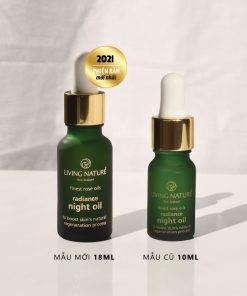 Dầu dưỡng trị nám Living Nature Radiance Night Oil 18ml 5