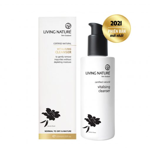 Sữa rửa mặt Living Nature Vitalising Cleanser 3