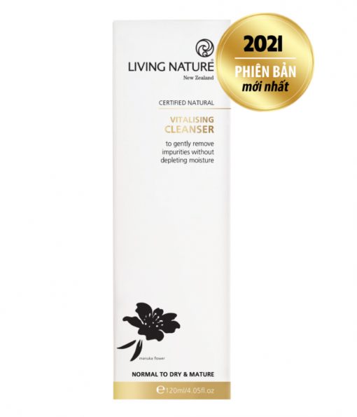 Sữa rửa mặt Living Nature Vitalising Cleanser 120ml