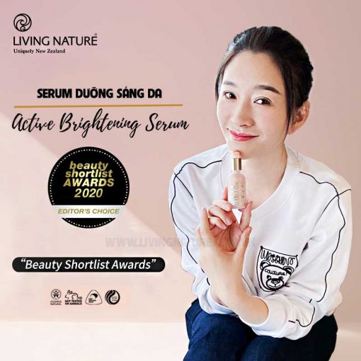 Serum dưỡng sáng da Living Nature Active Brightening Serum 30ml