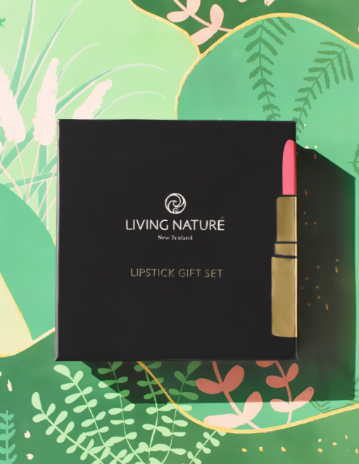 Bộ quà tặng son môi Living Nature Natural Lipstick Gift Set 2