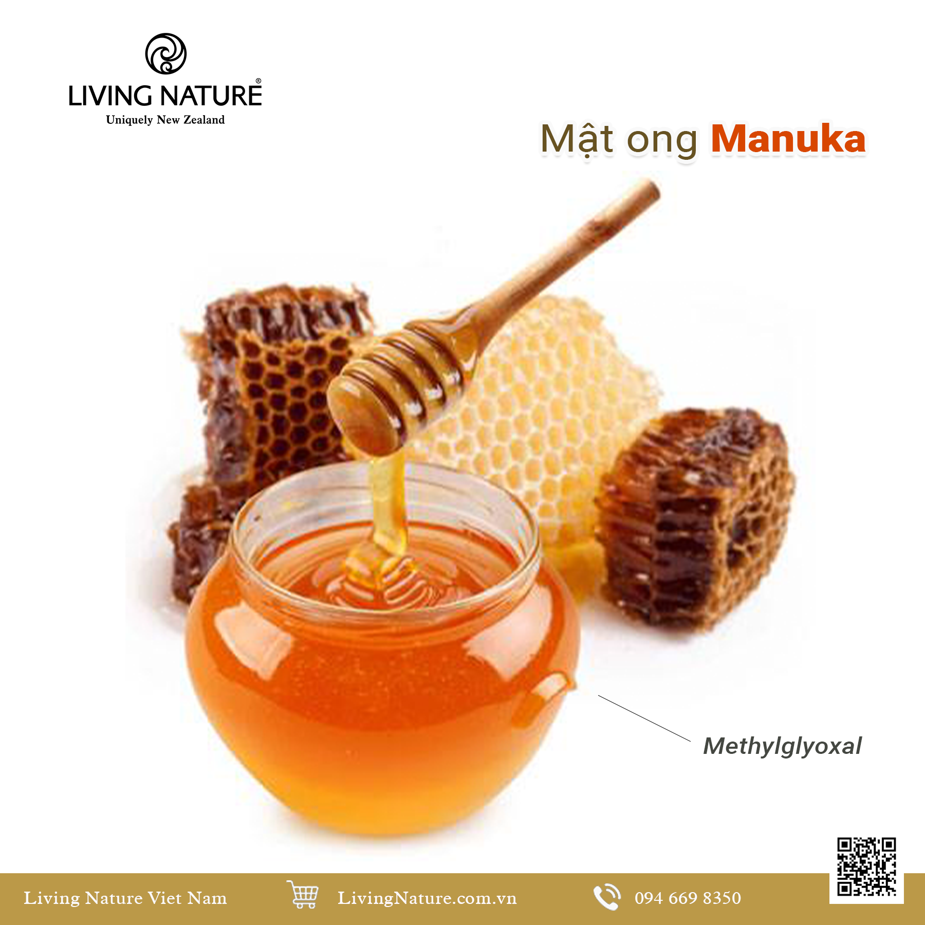 Mật ong Manuka – Sức mạnh nội tại của Living Nature 1