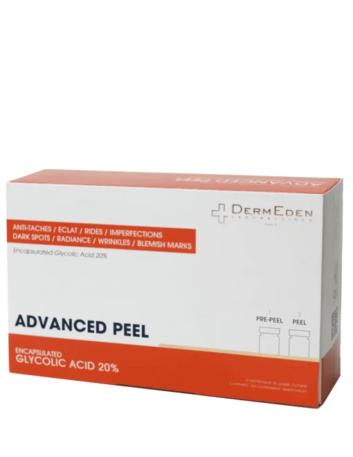 Bộ đôi thay da sinh học DermEden Advanced Peel: Tinh chất trước thay da (Pre-Peel) và Tinh chất thay da (Peel)