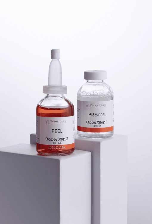 Bộ đôi thay da sinh học DermEden Advanced Peel: Tinh chất trước thay da (Pre-Peel) và Tinh chất thay da (Peel)