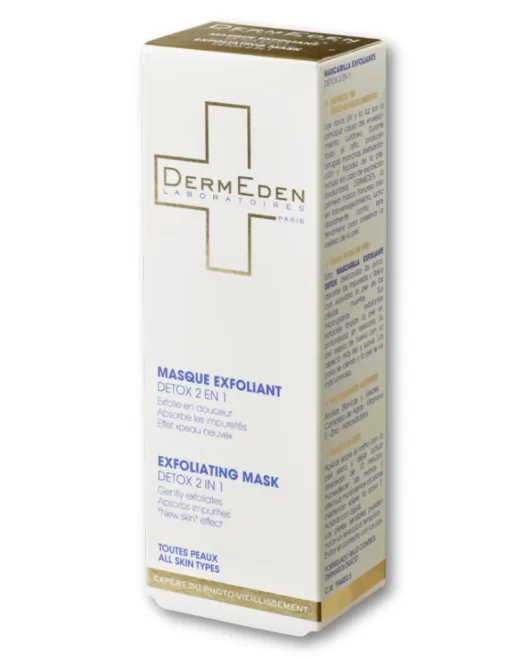 DermEden Exfoliating Mask Detox 2 in 1