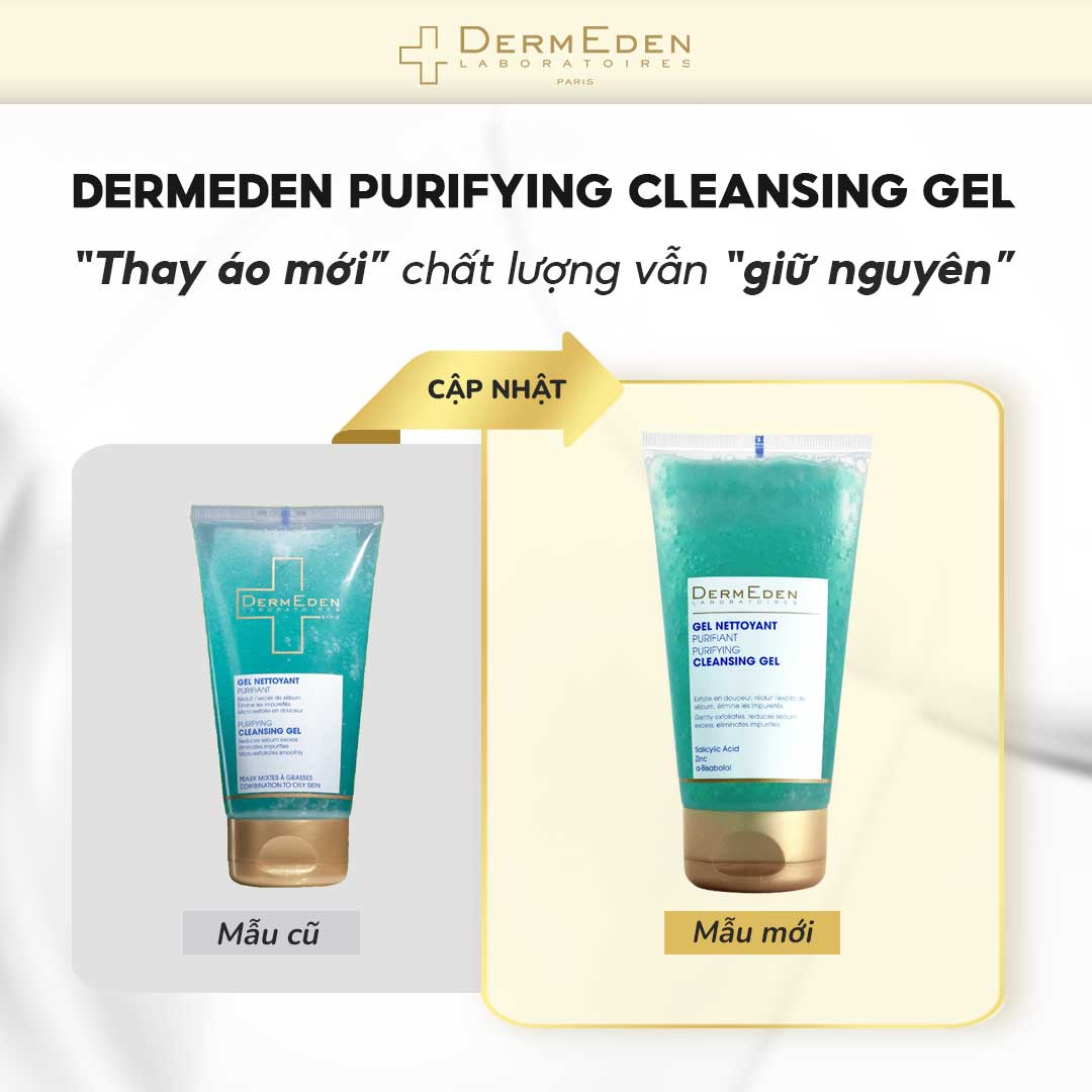 gel-rua-mat-kiem-dau-dermeden-purifying-cleansing-gel-150ml (2)F Gel rửa mặt kiềm dầu Dermeden Purifying Cleansing Gel 150ml