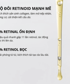 Tinh chất tái tạo da, chống lão hoá Retinal DermEden Night Retinoids Concentrate 6% (30ml)