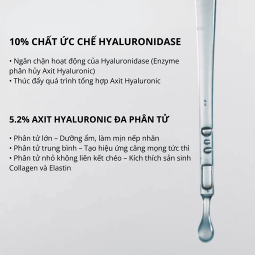 Tinh chất làm đầy rãnh nhăn và dưỡng ẩm Hyal-Filler DermEden Plumping & Moisturising Concentrate 15% (30ml)