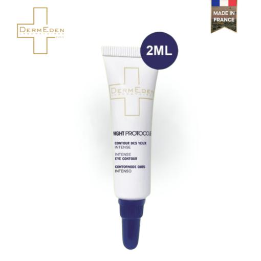 [Sample] Kem dưỡng mắt, giảm quầng thâm DermEden Night Protocole Intense Eye Contour 2ml