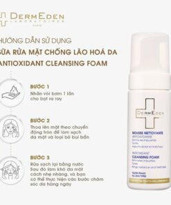 sua-rua-mat-tao-bot-chong-lao-hoa-dermeden-antioxydante-cleansing-foam-150ml 5