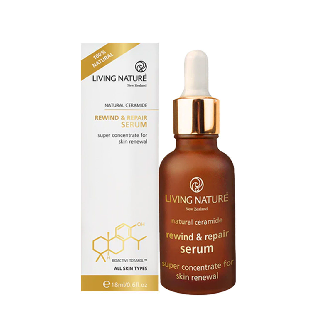 Tinh chất phục hồi và tái tạo làn da Living Nature Rewind & Repair Serum 18ml